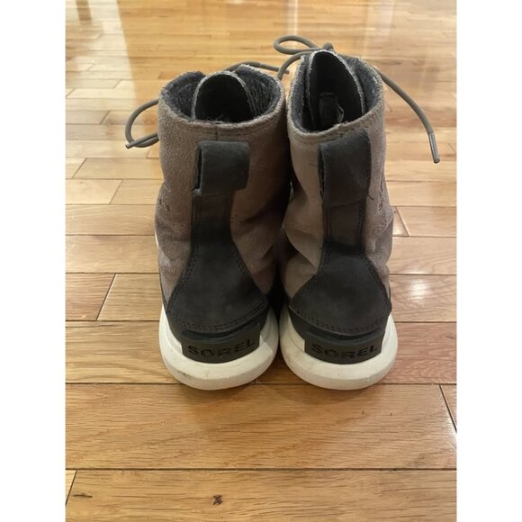 Sorel Womens Explorer 2 Joan Winter Boots Size 8.5 Waterproof Suede & Felt - Picture 2 of 6